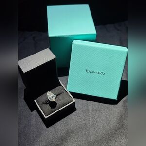 IGI Pear Brilliant Diamond Lab Grown Ring